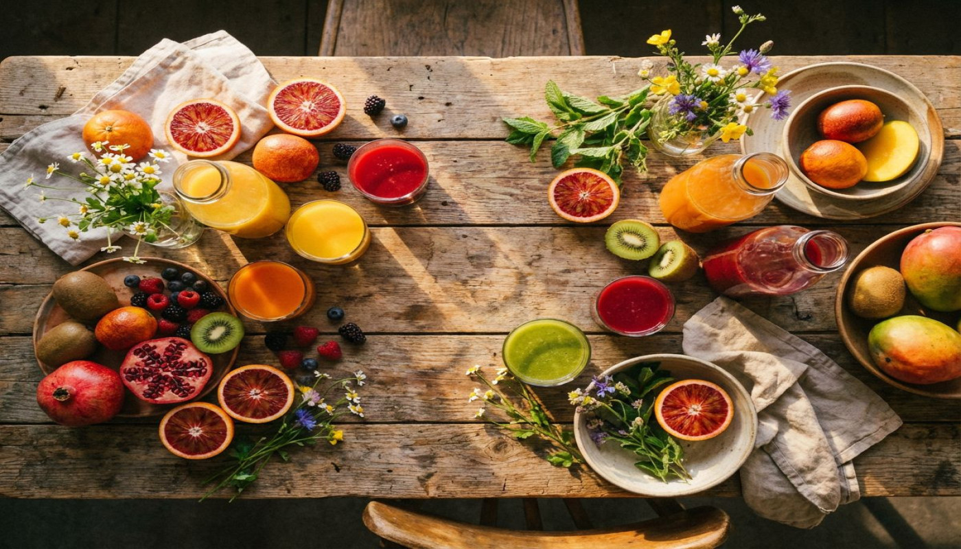 Les avantages santé des ingrédients naturels dans les jus bio